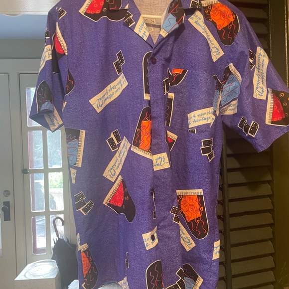 Other - 1990 Vintage New Orleans Jazz & Heritage Festival button up